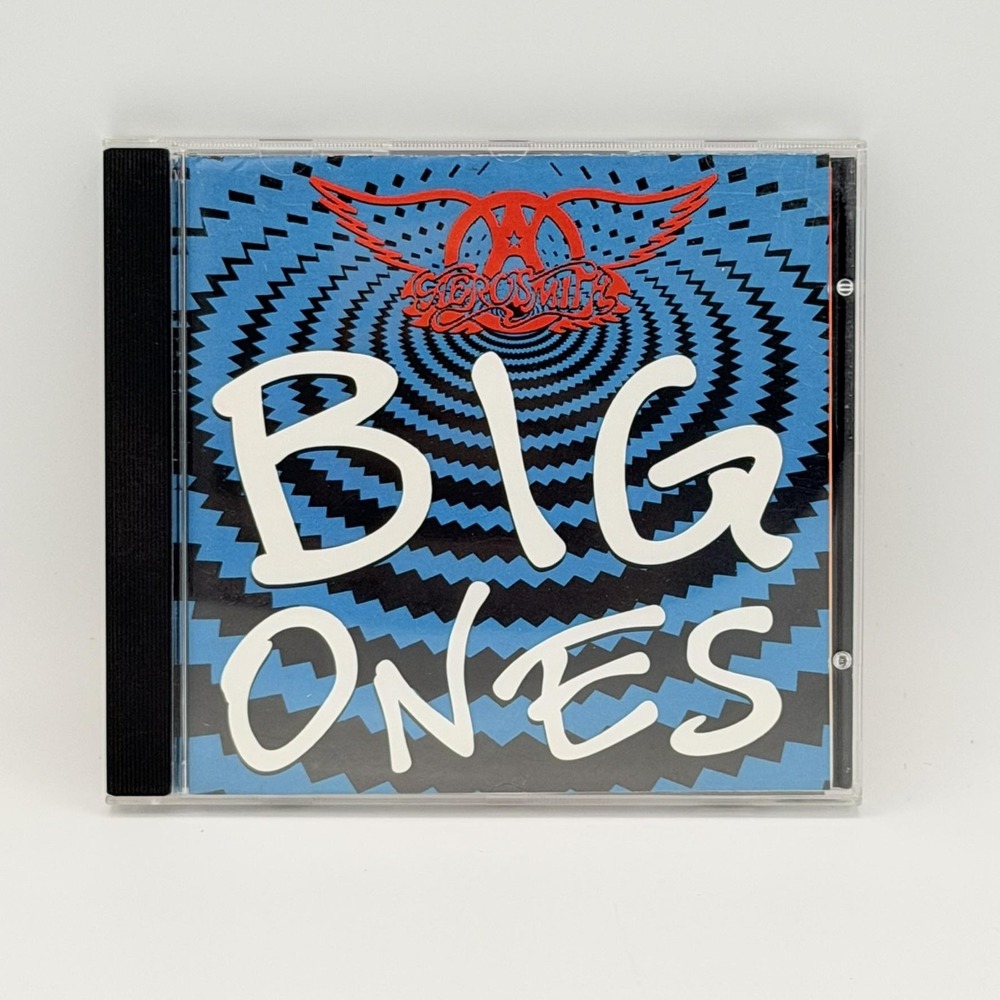 Aerosmith CD Big Ones 1994 Hard Rock Rock & Roll Compilation Album Blue Music